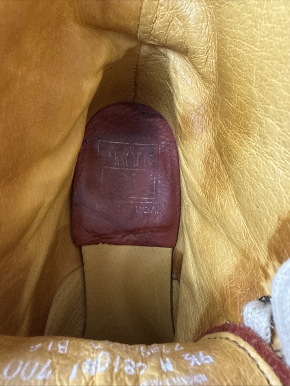 RARE Frye Women’s Sabrina 6G Lace Up Made In USA - 9.5 M. $480 - Picture 7 of 12